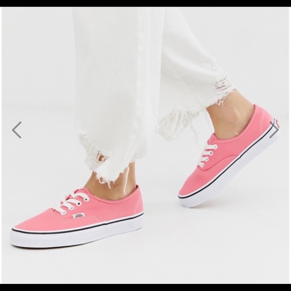 Vans Shoes - 🚫SOLD🚫Vans Authentic Pink Sneakers NEW!
